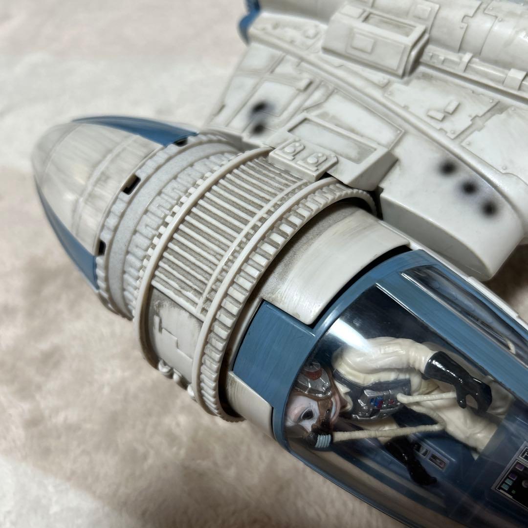 スターウォーズ　Bウイングファイター　 &スレイブ1（ジャンク）