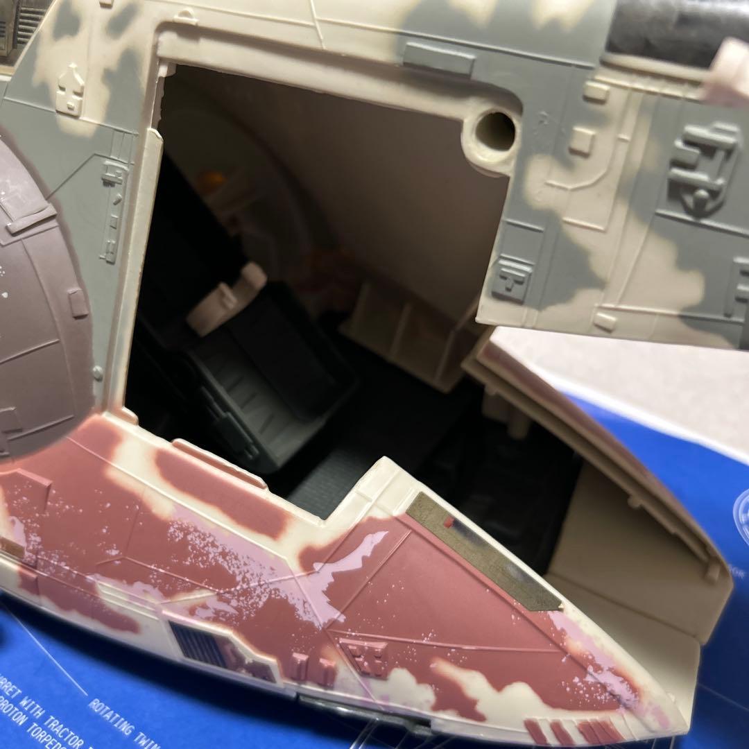 スターウォーズ　Bウイングファイター　 &スレイブ1（ジャンク）