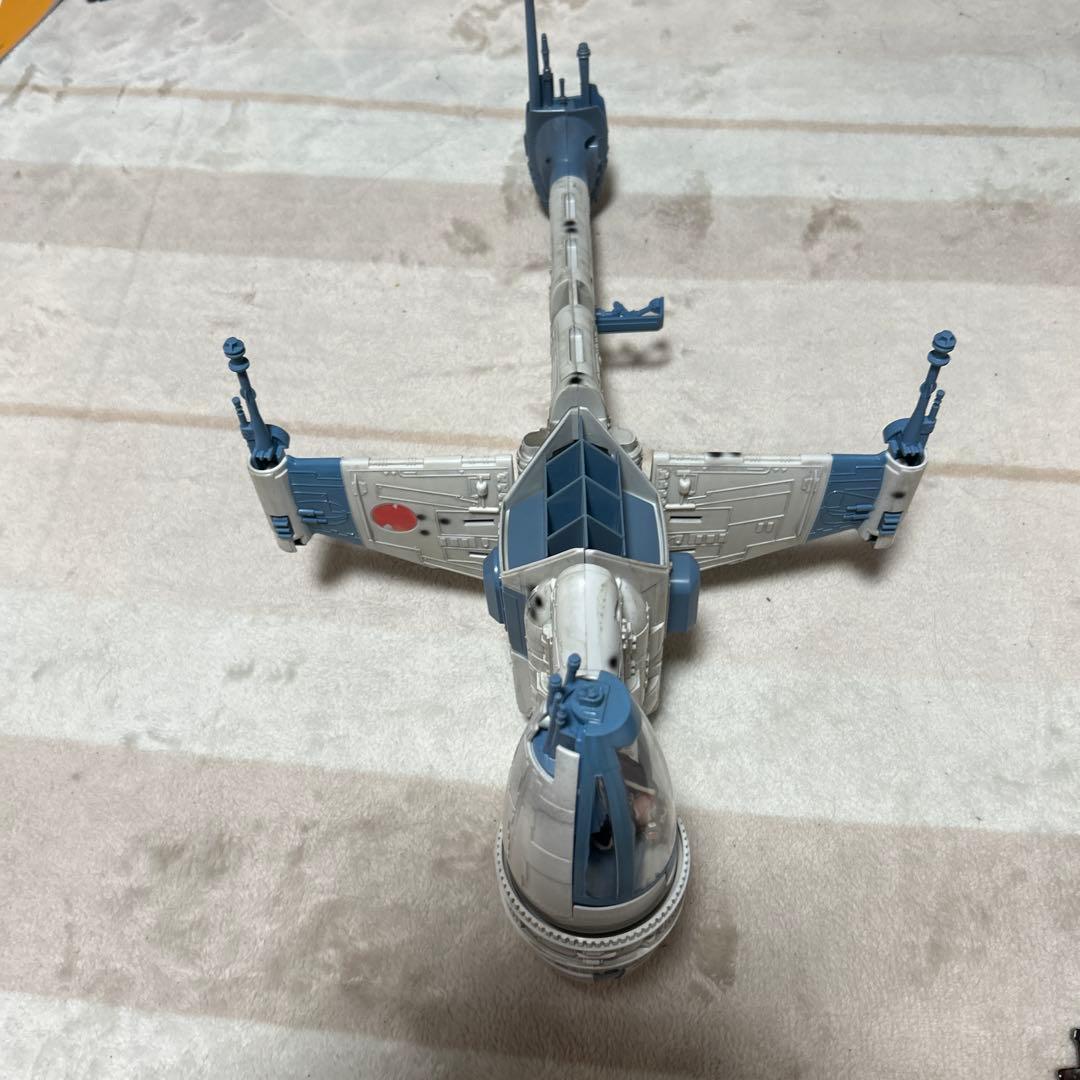 スターウォーズ　Bウイングファイター　 &スレイブ1（ジャンク）