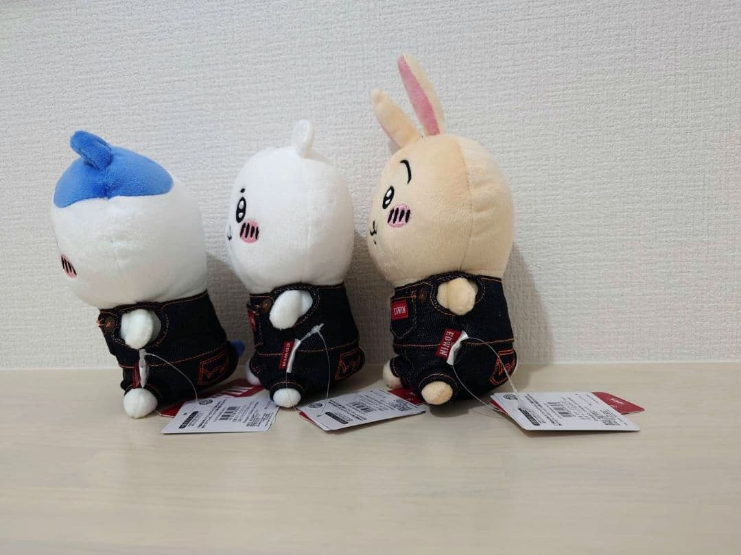 新品タグ付きレア正規品　限定　 EDWIN × ちいかわ　ぬいぐるみ