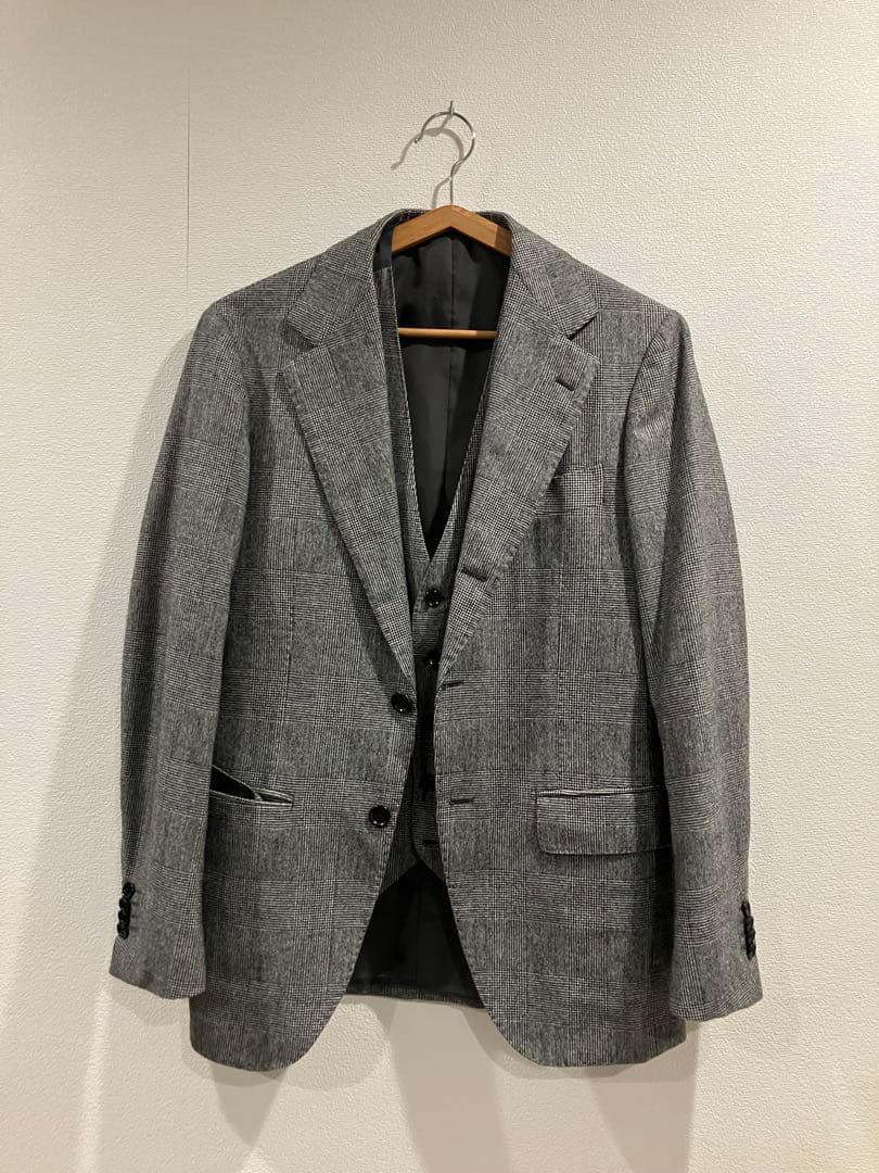 ブリッラペルイルグスト　グレンチェック3ピース