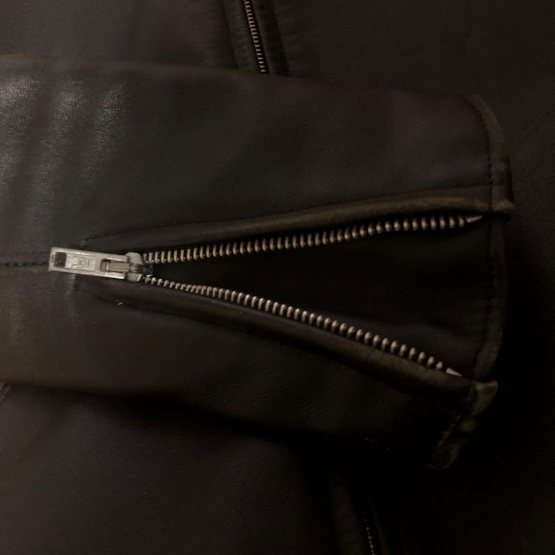 666 ダブルライダースジャケット　スティアハイド