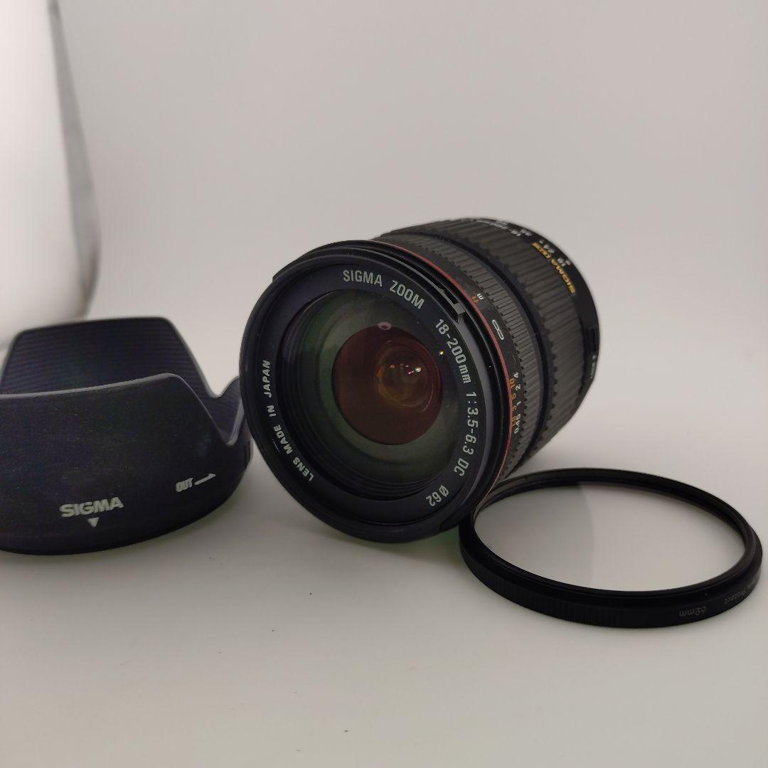 レンズ(ズーム) SIGMA ZOOM 18-200mm f/3.5-6.3 DC