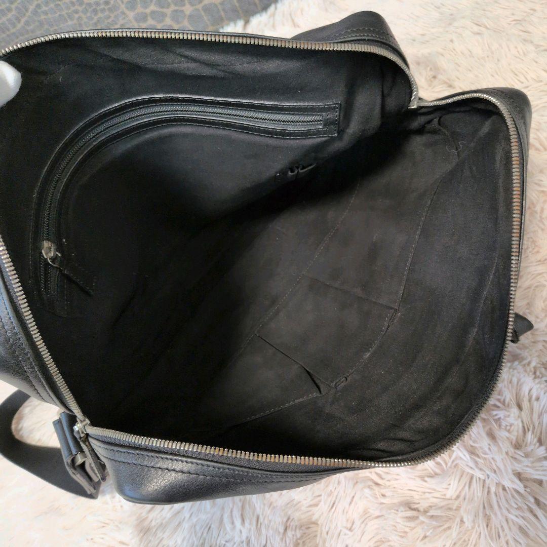 dunhill ダンヒル ビジネスバッグブリーフケース 本革 A4可 黒