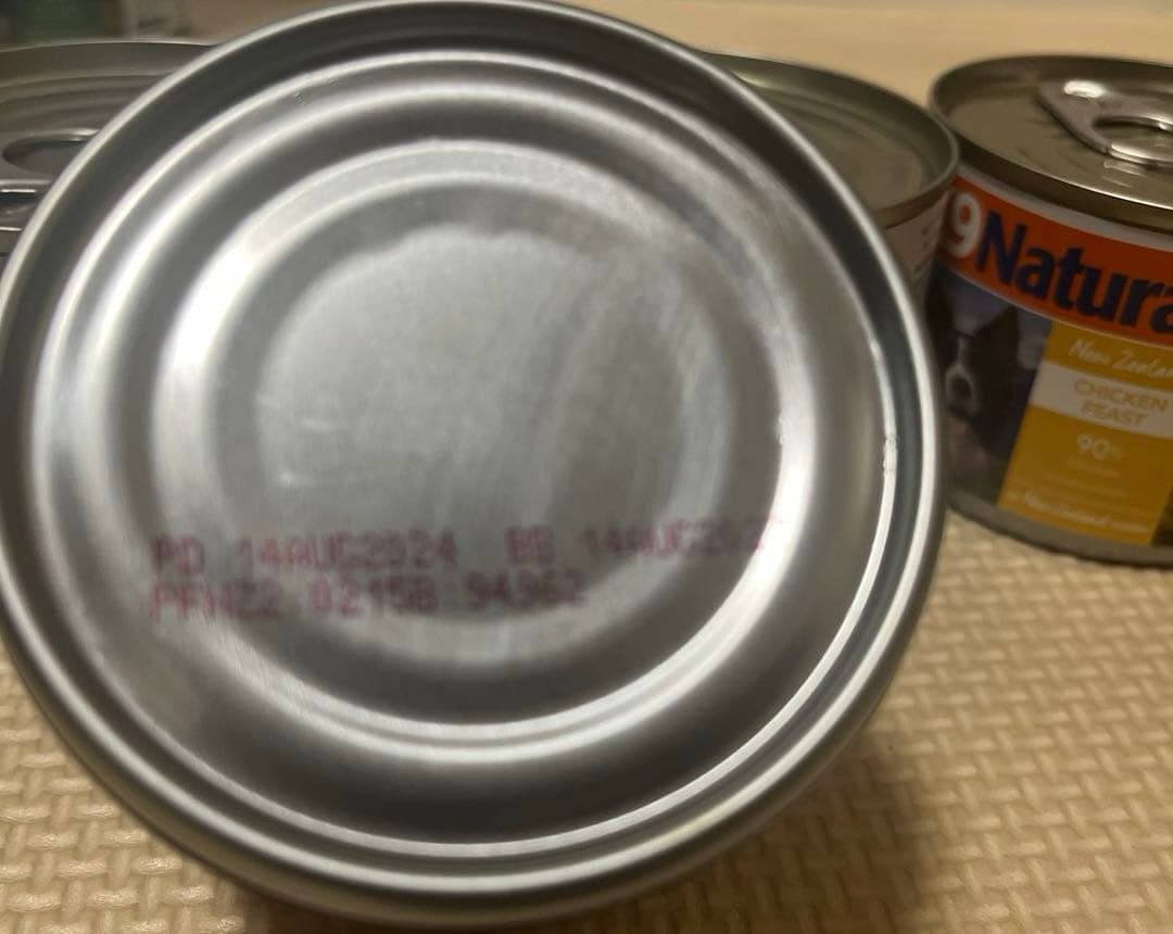 K9 Natural ビーフ、ラム、チキン缶詰　各5缶　合計15缶