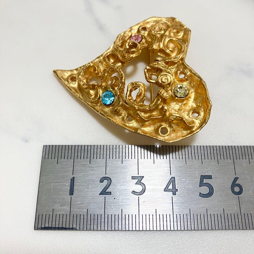 Christian Lacroix✨クリスチャンラクロワ　ブローチ　ハート