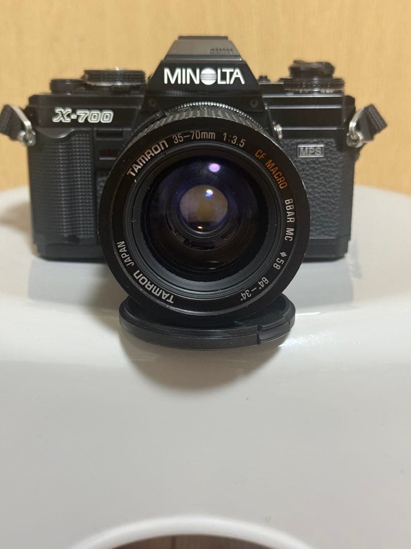 Minolta X-700 フィルムカメラ TAMRONレンズ