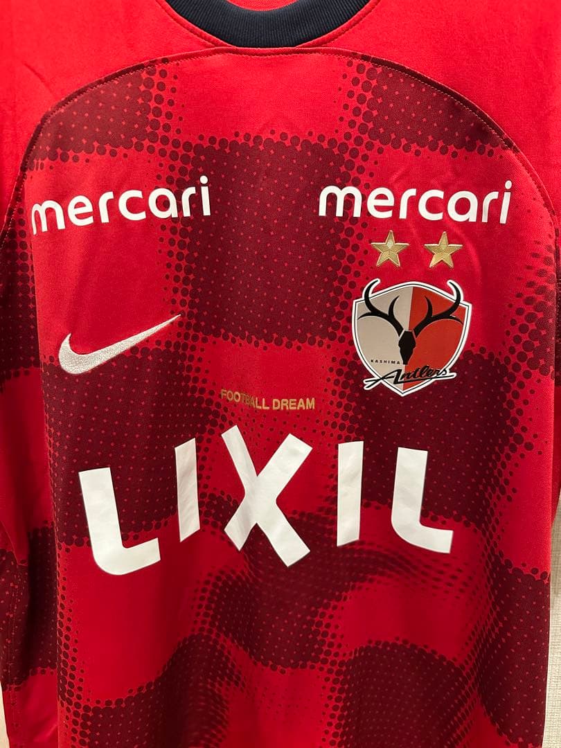 鹿島アントラーズ　 2024シーズンNIKEホームユニフォーム 知念慶