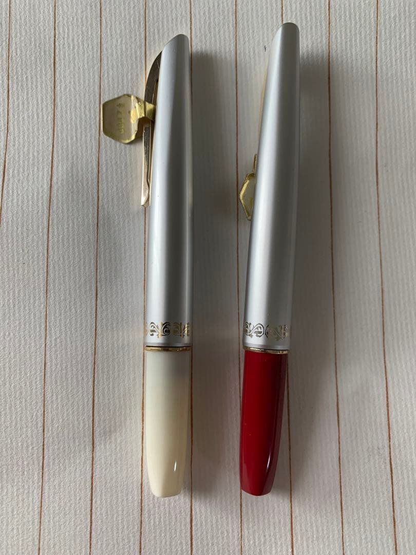 プラチナ 万年筆 14K 2本まとめ売り