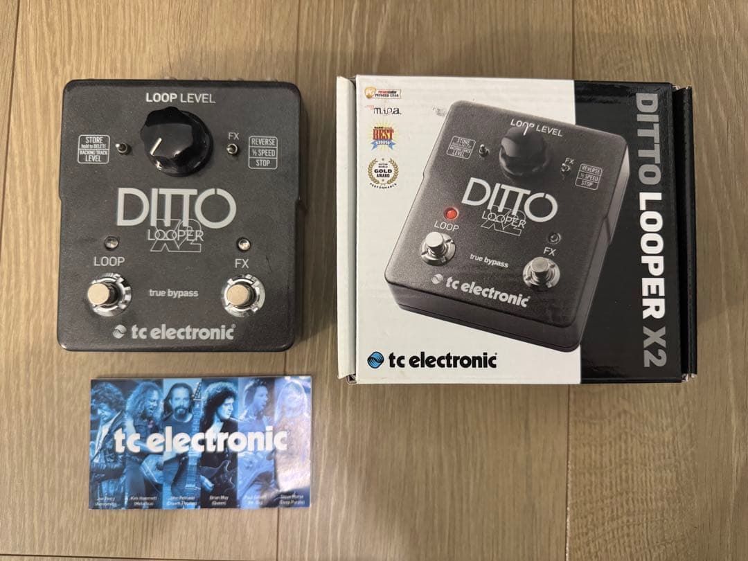 ギター tc electronic DITTO X2 Looper