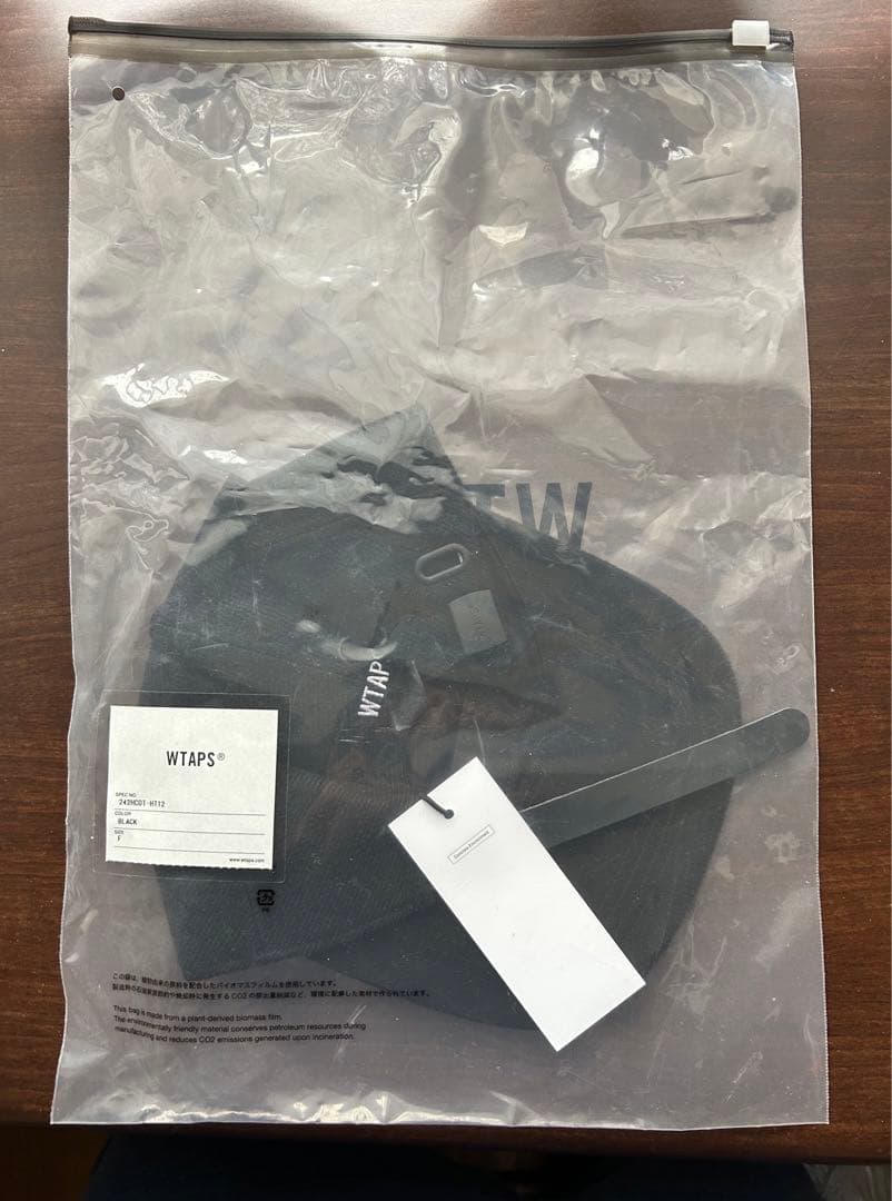 新品 WTAPS T-6H 03 CAP BLACK ダブルタップス キャップ