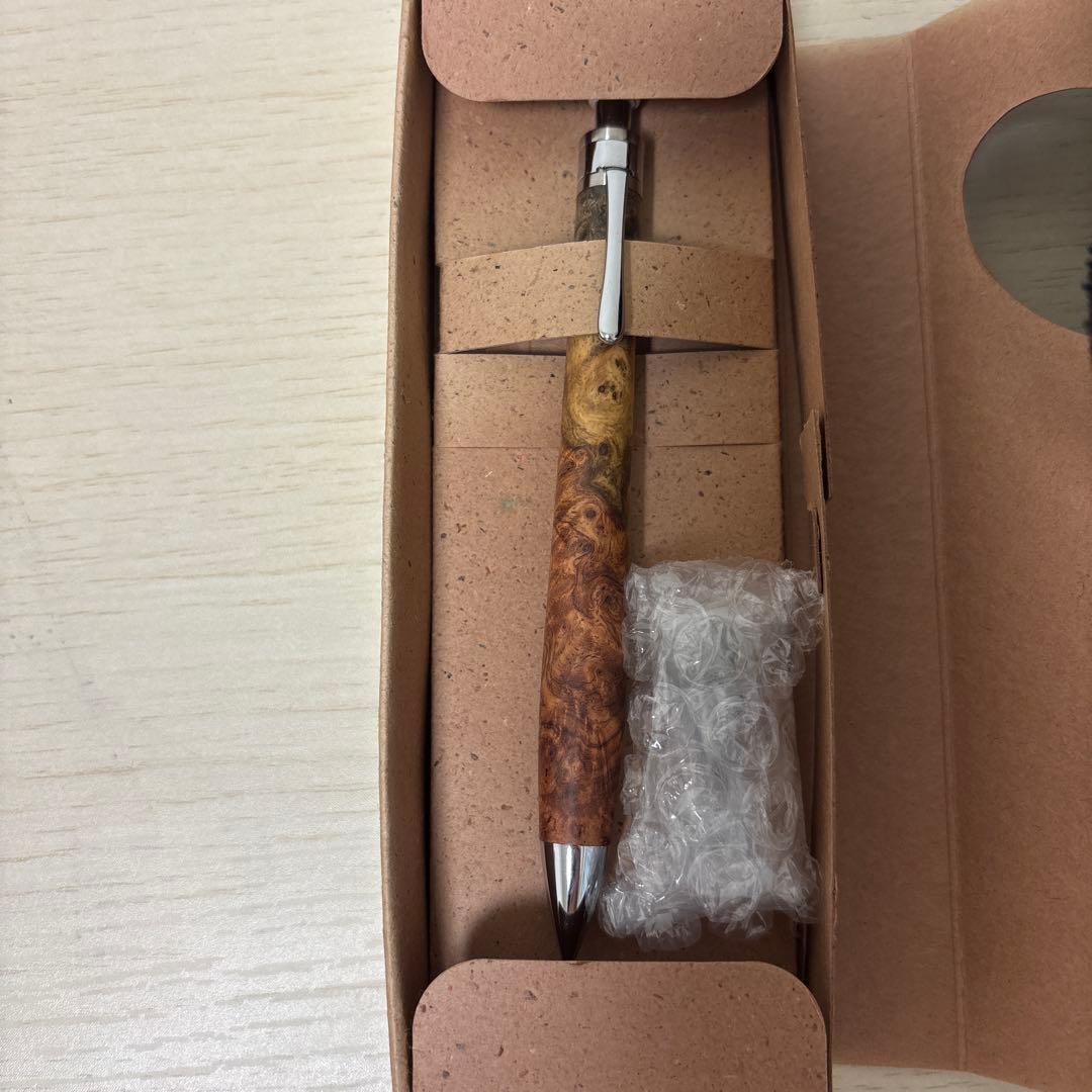 工房楔　花梨紅白　0.5mm シャープペン