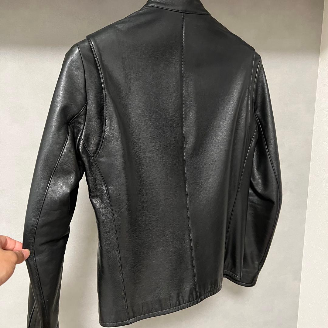 リチウムオム シングルライダース　カウレザー　サイズ46