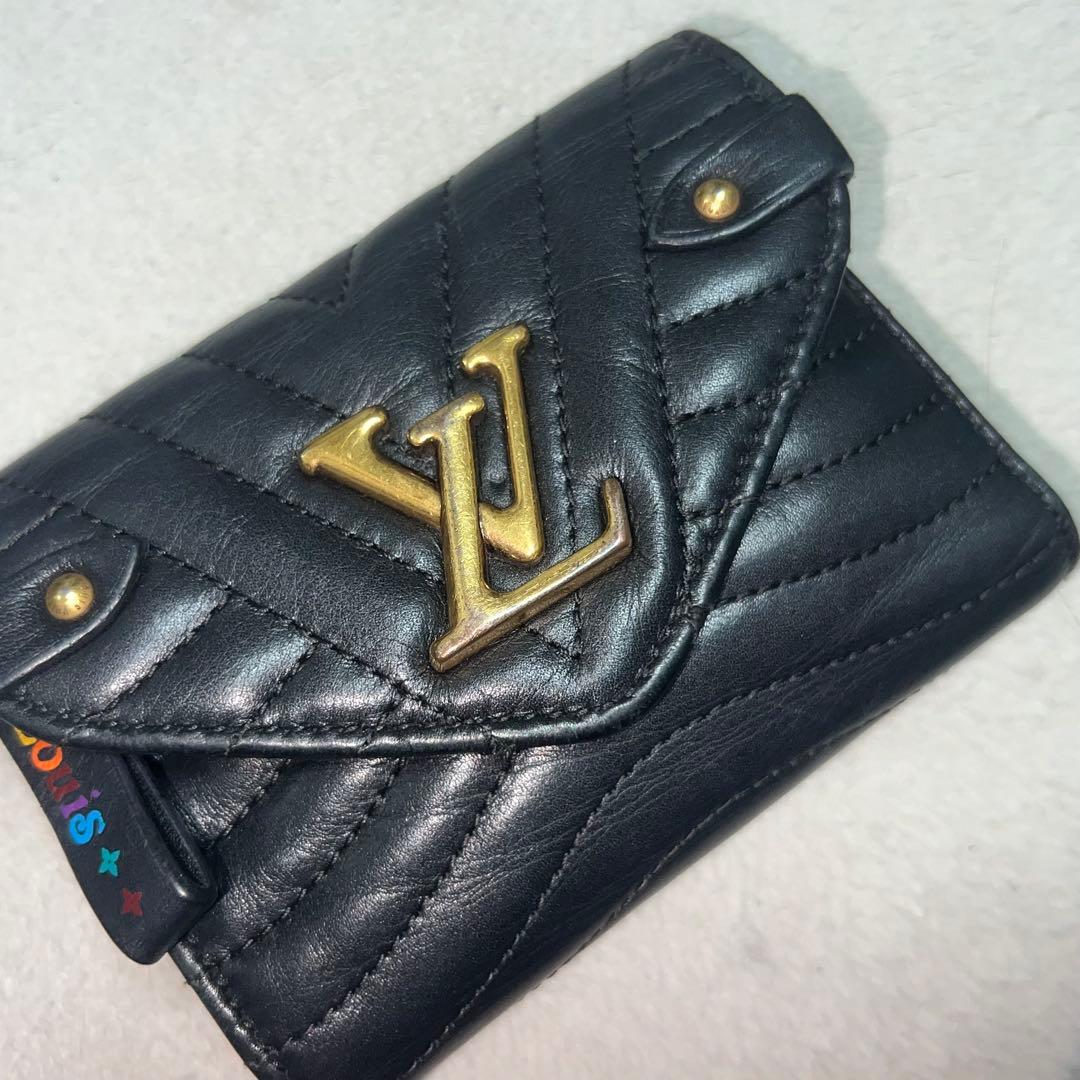 Louis Vuitton ブラック 三つ折り財布 ニューウェーブ 最終価格