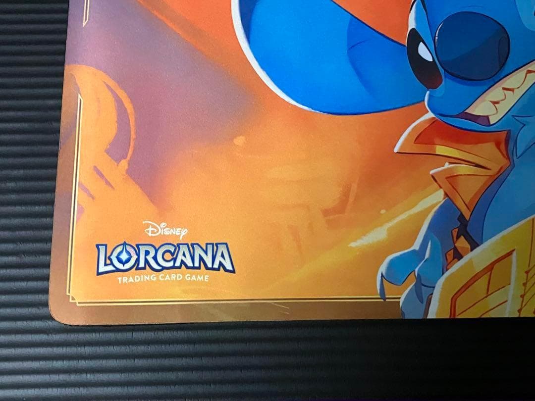 ロルカナ　スティッチ　champion プレイマット　【新品】