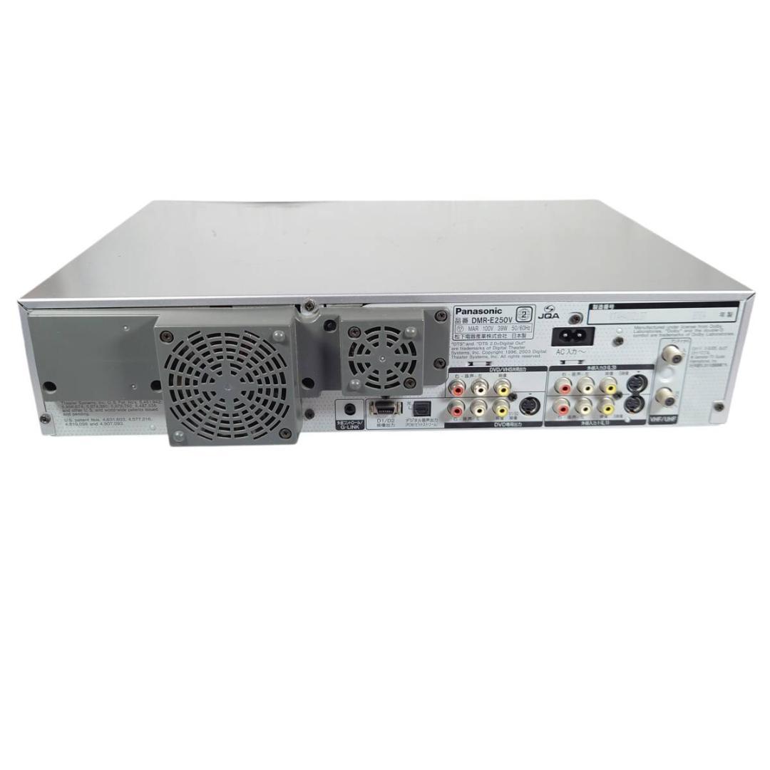 動作品☆パナソニック DMR-E250V HDD内蔵VHS一体型DVDレコーダー