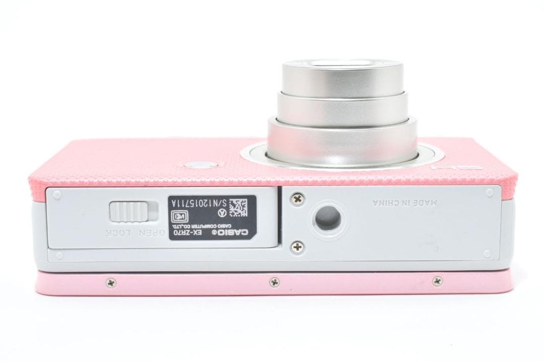 【極美品】カシオ CASIO EXILIM EX-ZR70 ピンク