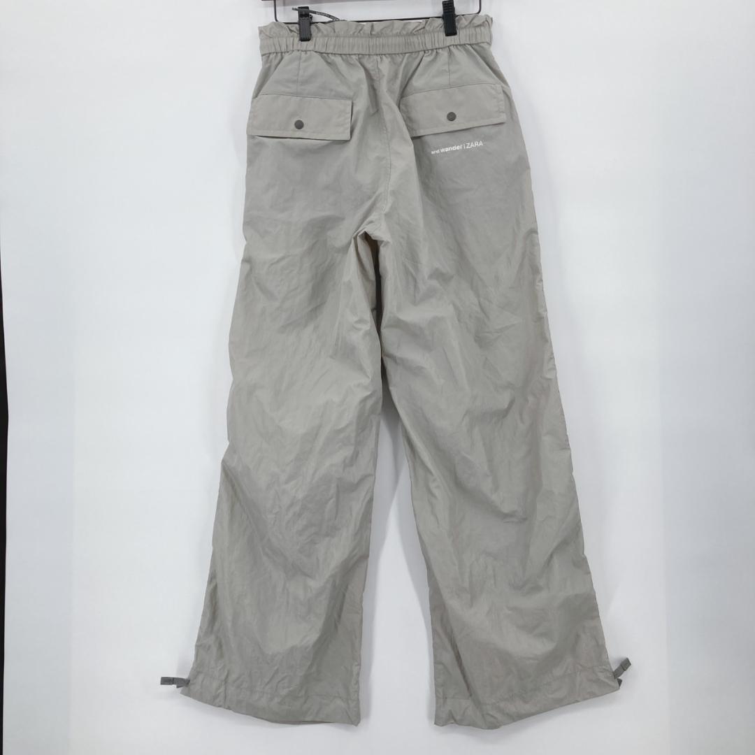 and wander | ZARA ベージュ ワイドパンツ XS