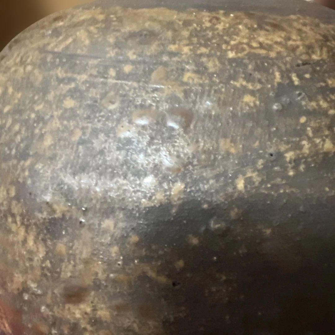 古備前 備前焼 江戸初期 桂又三郎 蕪徳利 鑑定箱 窯印丸