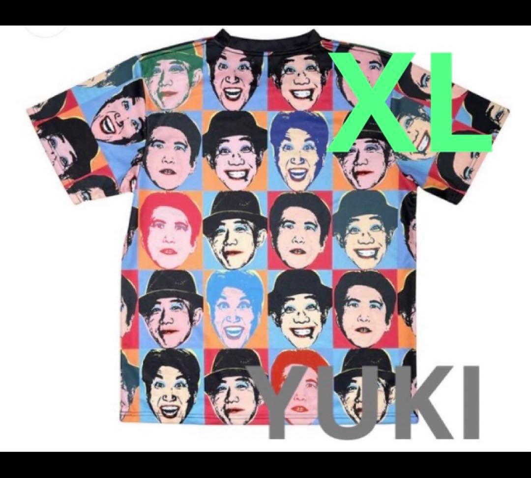 XLサイズ 新品 とんねるず グッズ  Tシャツ/木梨 石橋/ライブ2024 顔