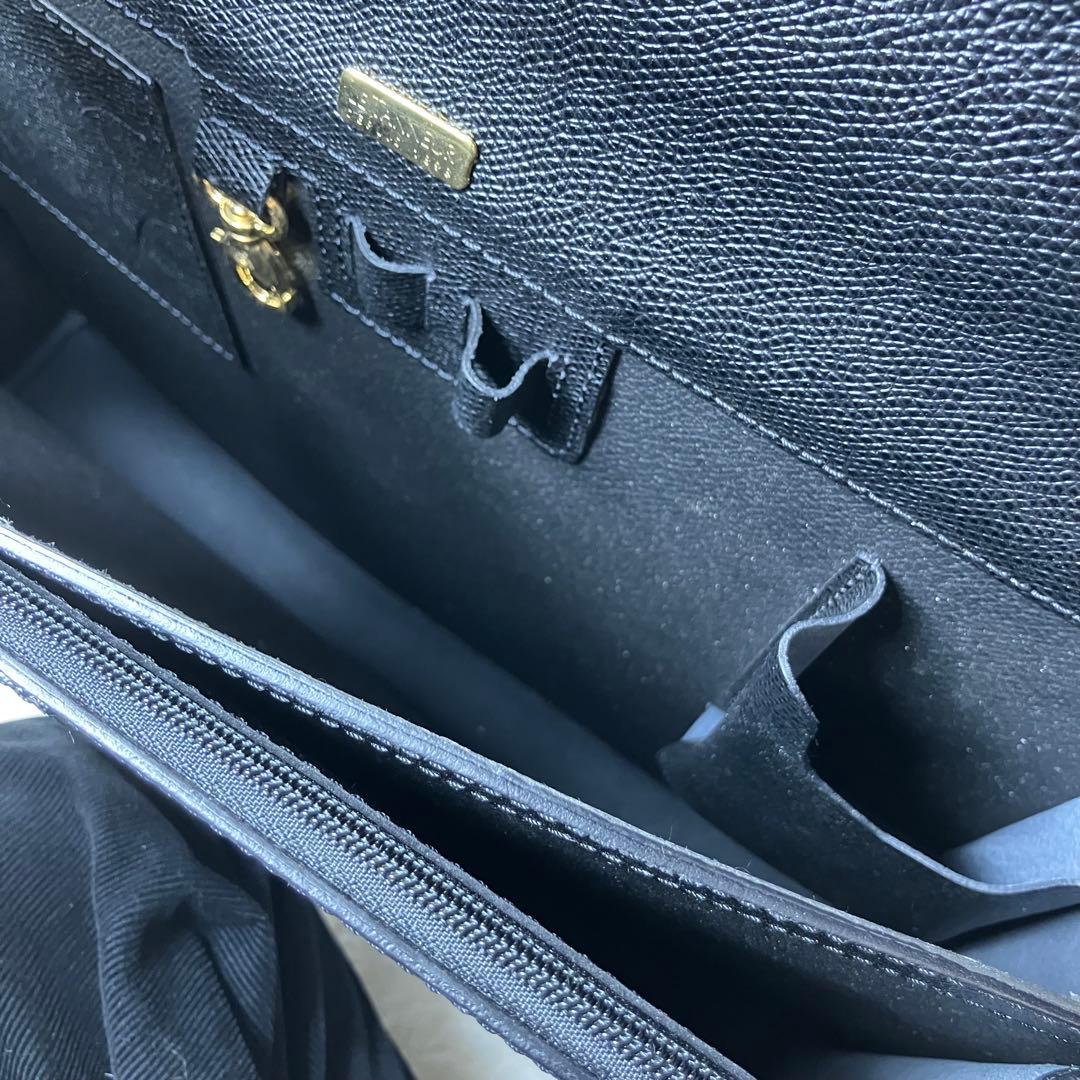 美品✨ LE TANNEUR 2way サフィアーノレザー 牛革 ダレスバッグ