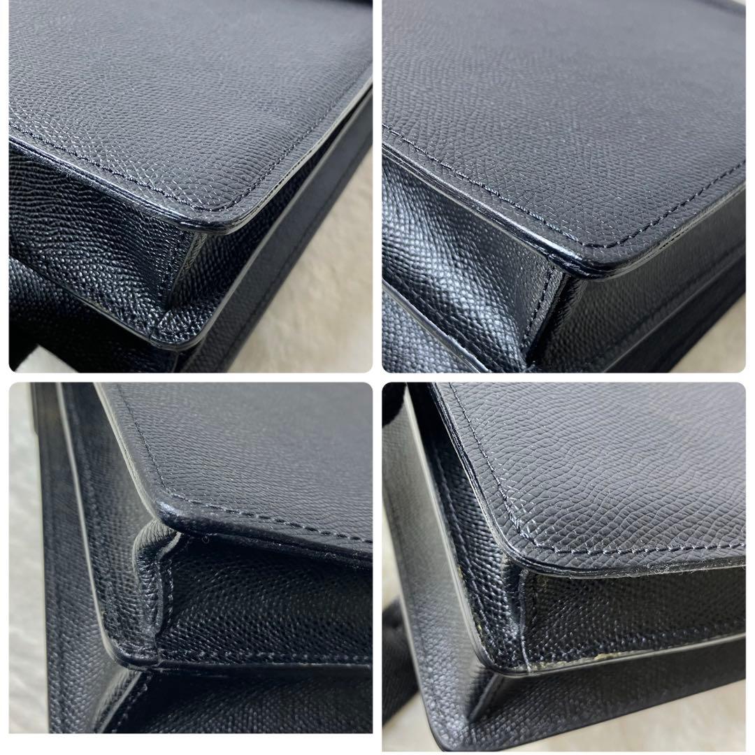 美品✨ LE TANNEUR 2way サフィアーノレザー 牛革 ダレスバッグ