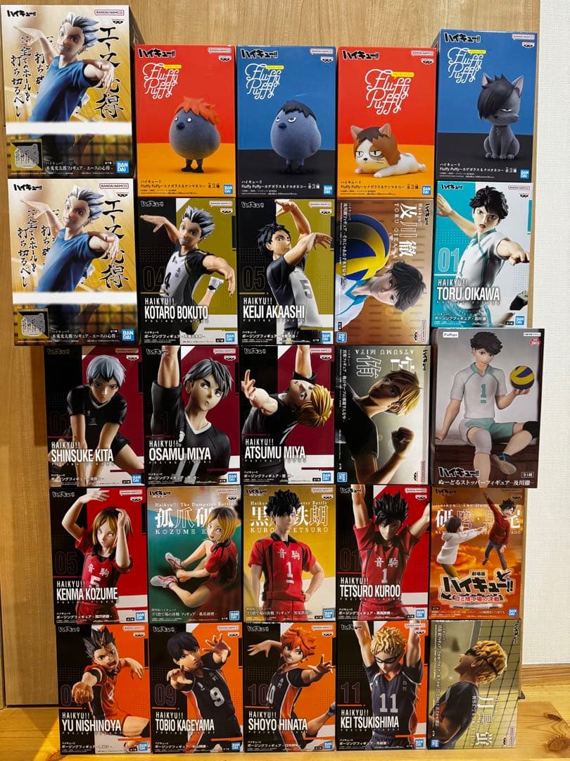 最新ハイキュー‼︎プライズフィギュア25体まとめ売り