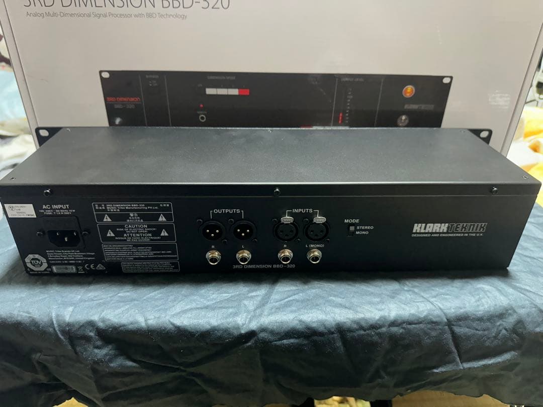 配信機器・PA機器・レコーディング機器 KLARK TEKNIK 3RD DIMENSION BBD-320