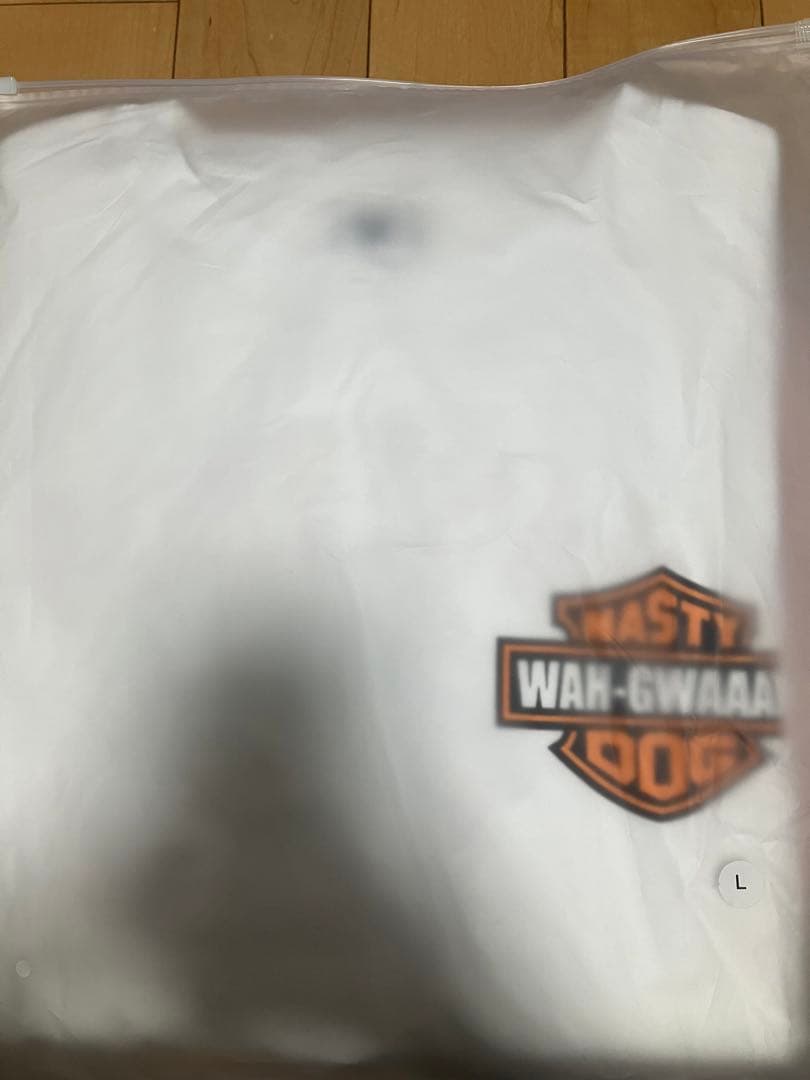 【新品未使用】Nastydog ロングスリーブ Tシャツ ホワイト Lサイズ