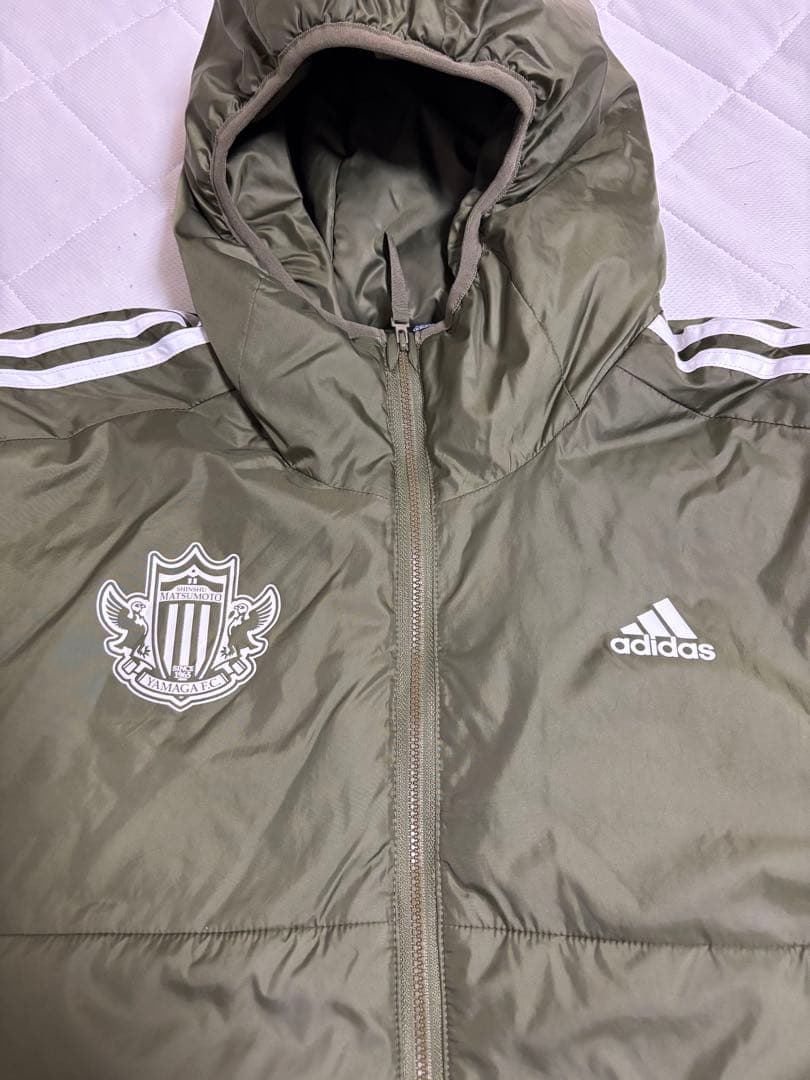【新品】松本山雅FC × adidas フード付きジャケット メンズO