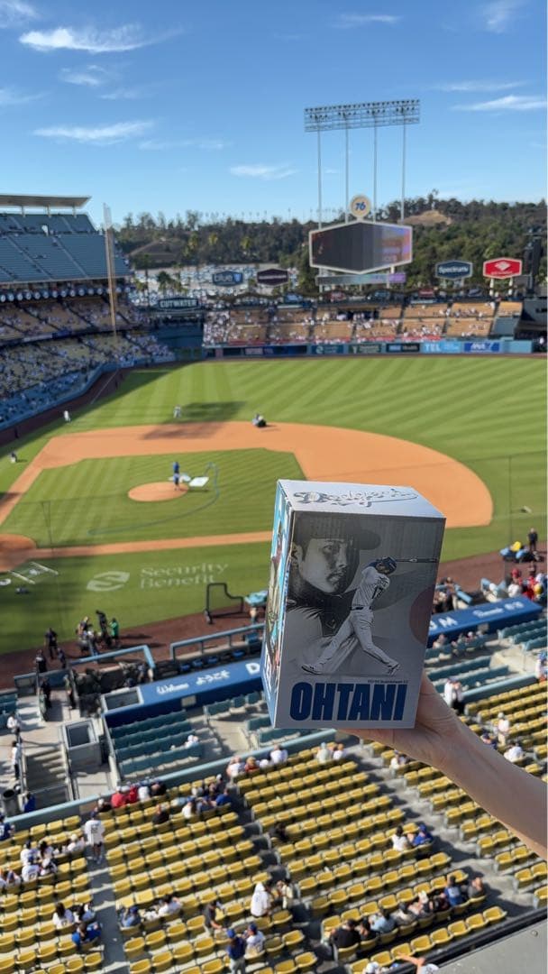 8月27日球場配布 大谷翔平 50/50 ボブルヘッド ドジャースタジアム