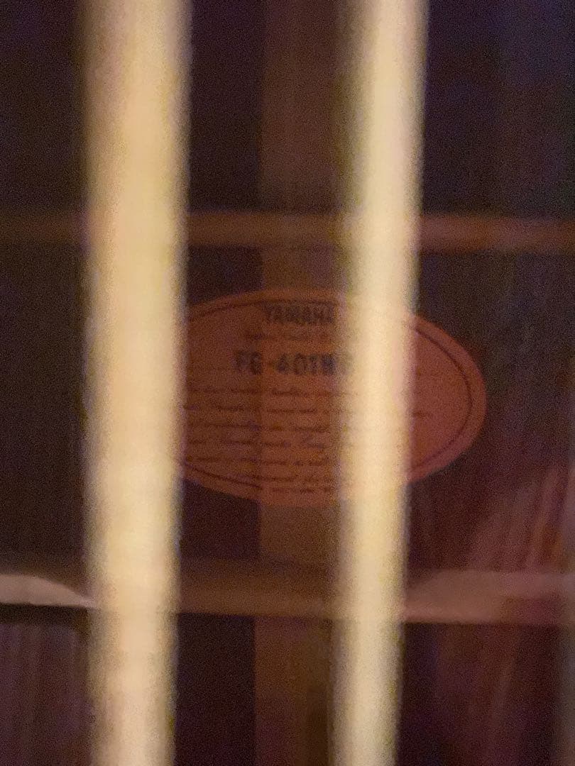 YAMAHA FG-401WB　オリジナルハードケース付き