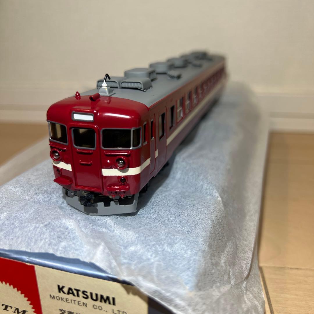 鉄道模型　ＨＯゲージ　カツミ　交直流急行形電車　クモハ475形　北陸線色　3両