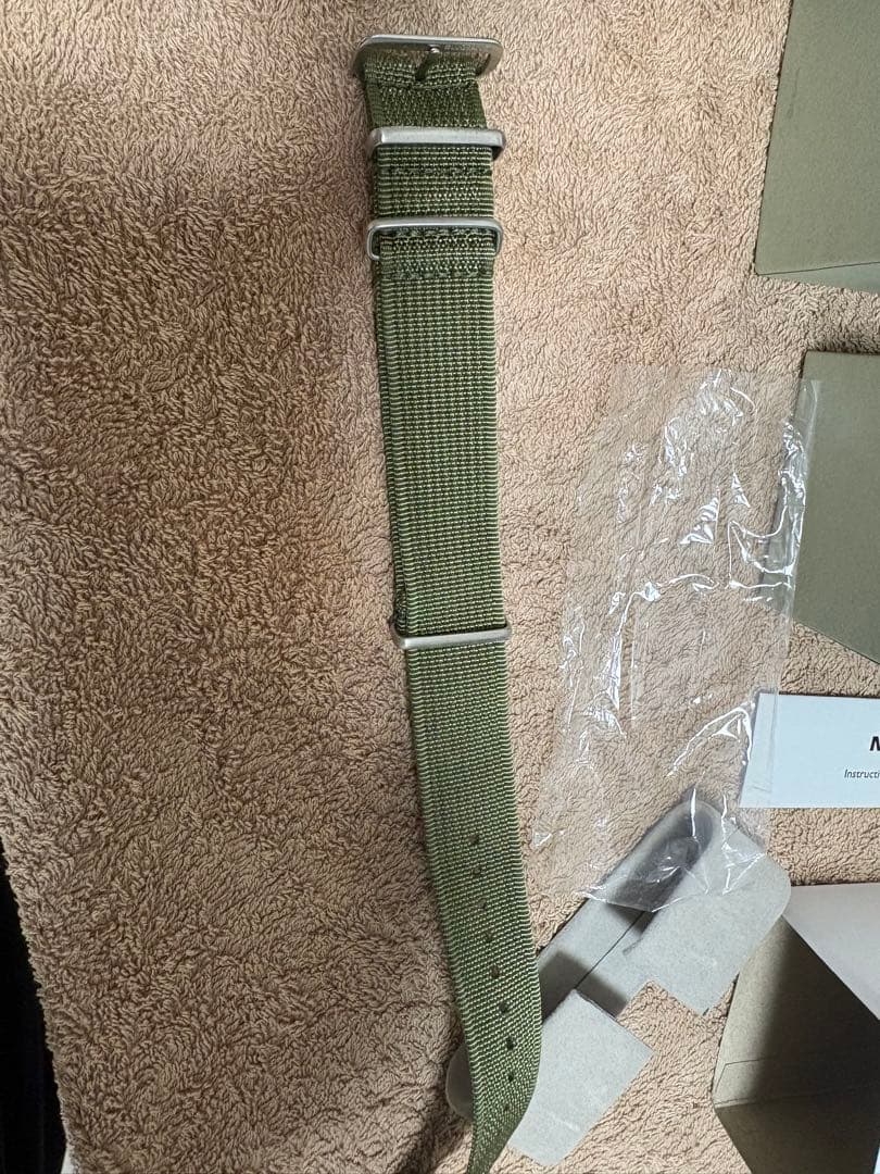 【美品】ナバルウォッチ スウィープセコンド クォーツ 腕時計