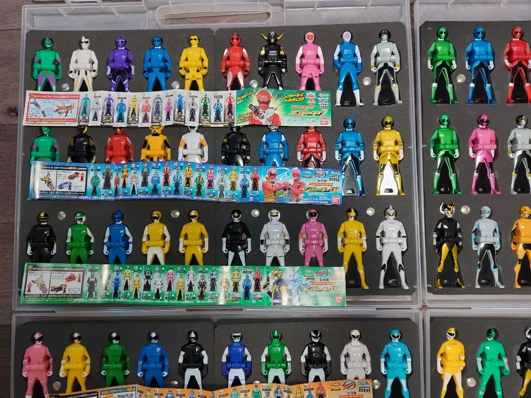 レンジャーキー　セット　ガチャ食玩　01.02.03.04.05.1-7　貴重品