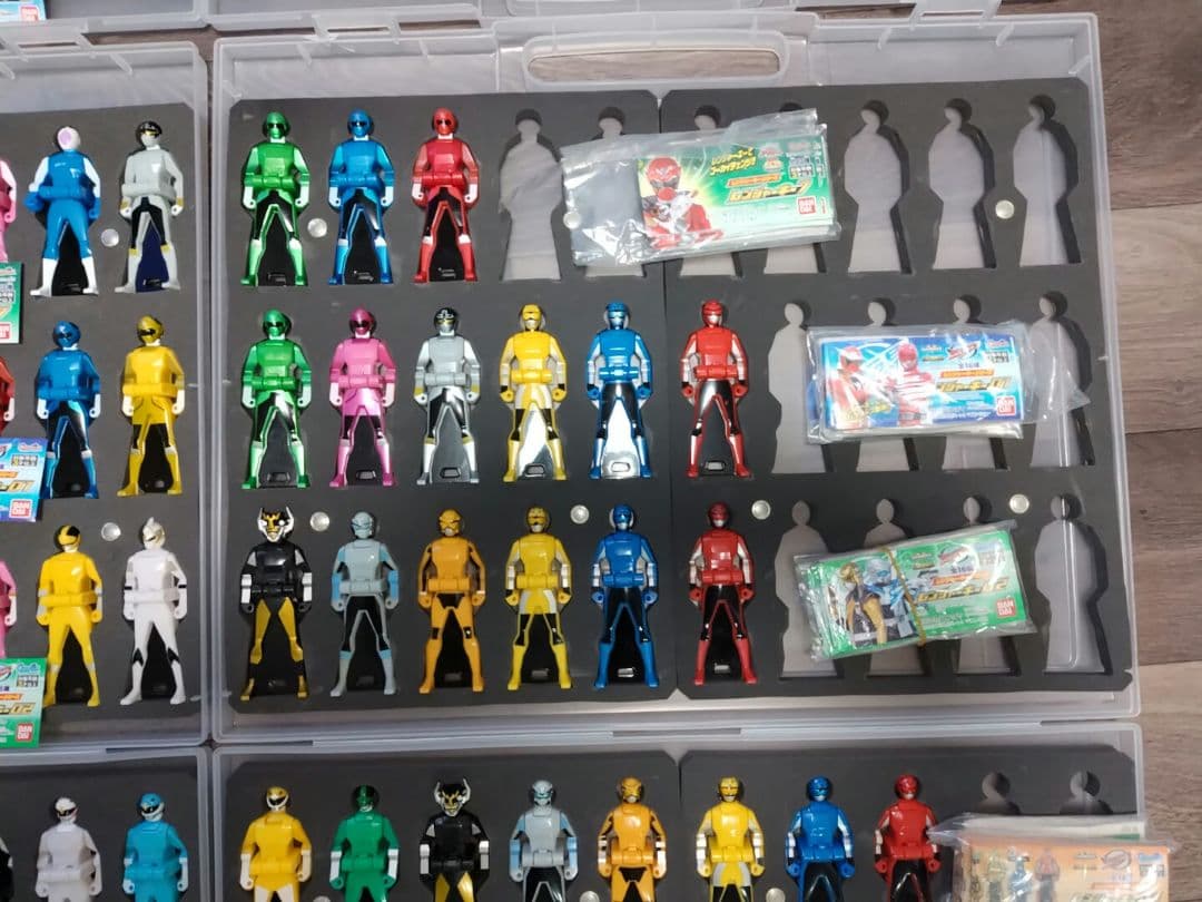 レンジャーキー　セット　ガチャ食玩　01.02.03.04.05.1-7　貴重品