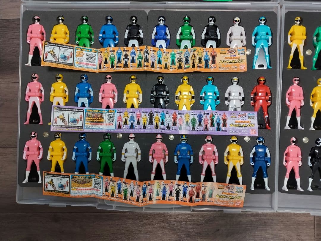 レンジャーキー　セット　ガチャ食玩　01.02.03.04.05.1-7　貴重品