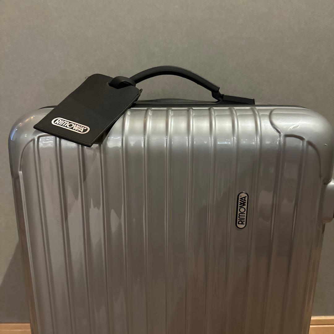 【美品】RIMOWA リモワ シルバー キャリーケース 2輪 タグ付き