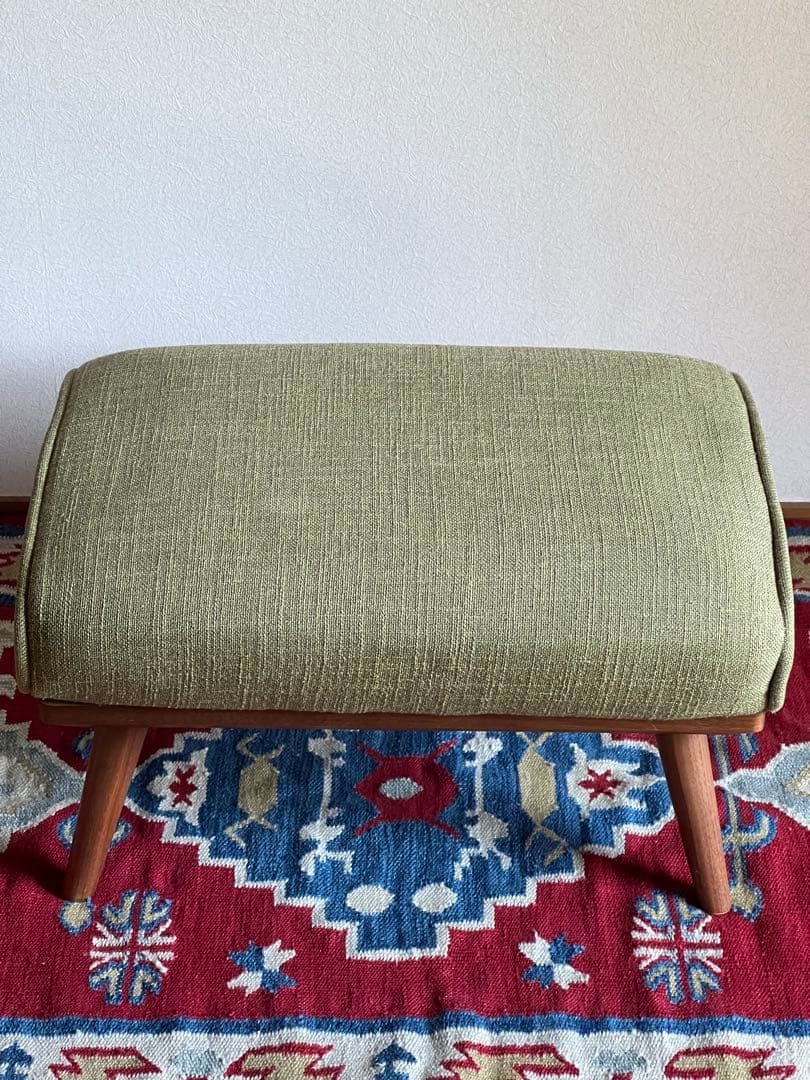 unico ROY オットマン オリーブグリーン