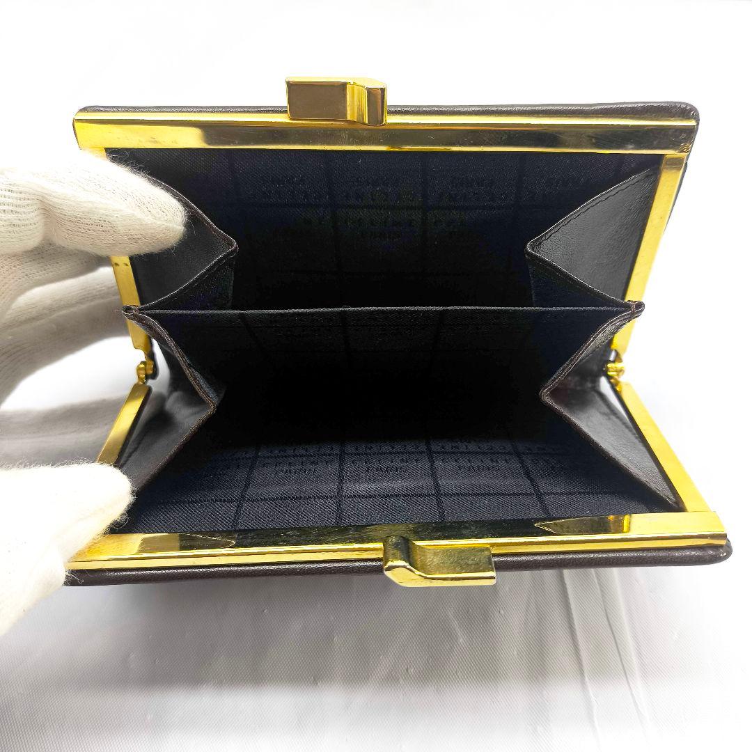 ほぼ未使用 セリーヌ がま口 ケース カード パース CELINE