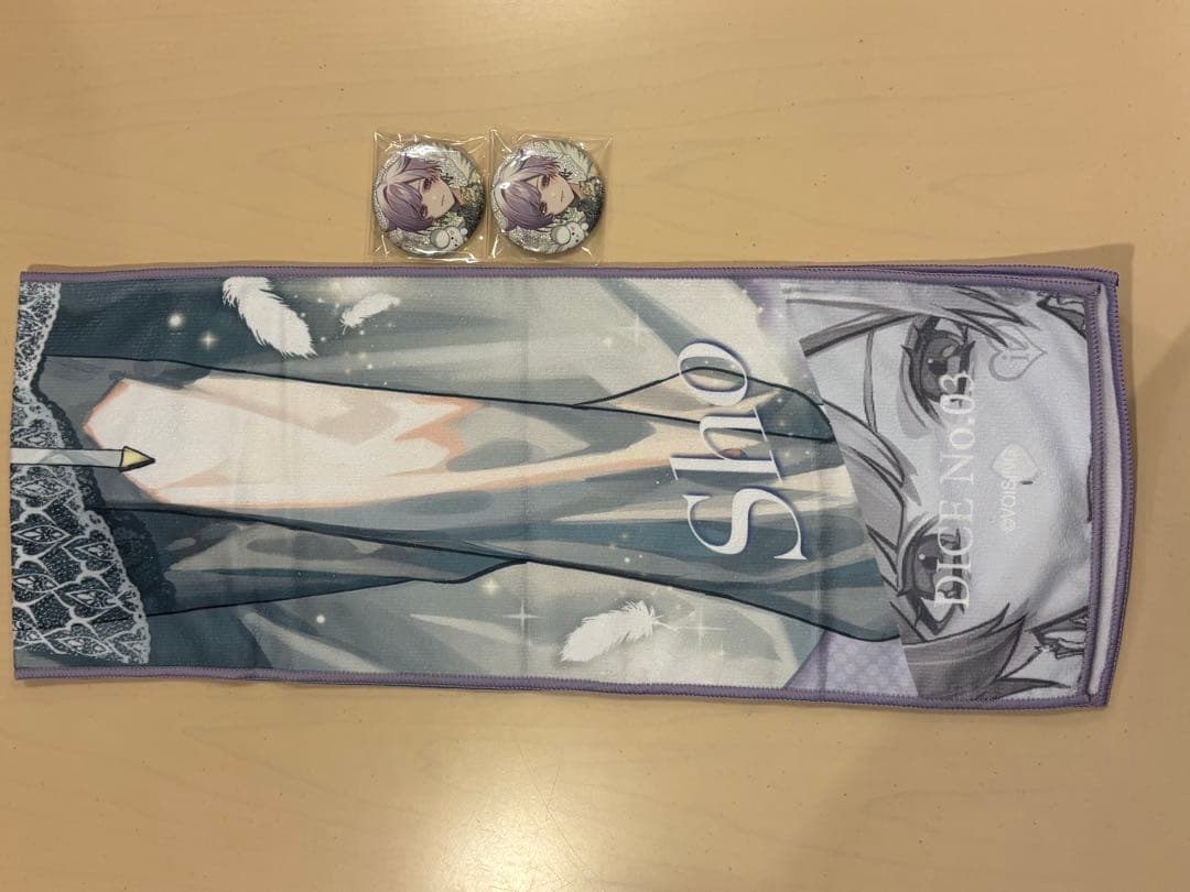 いれいす 初兎 受注生産 限定品 タオル 缶バッジ2個セット