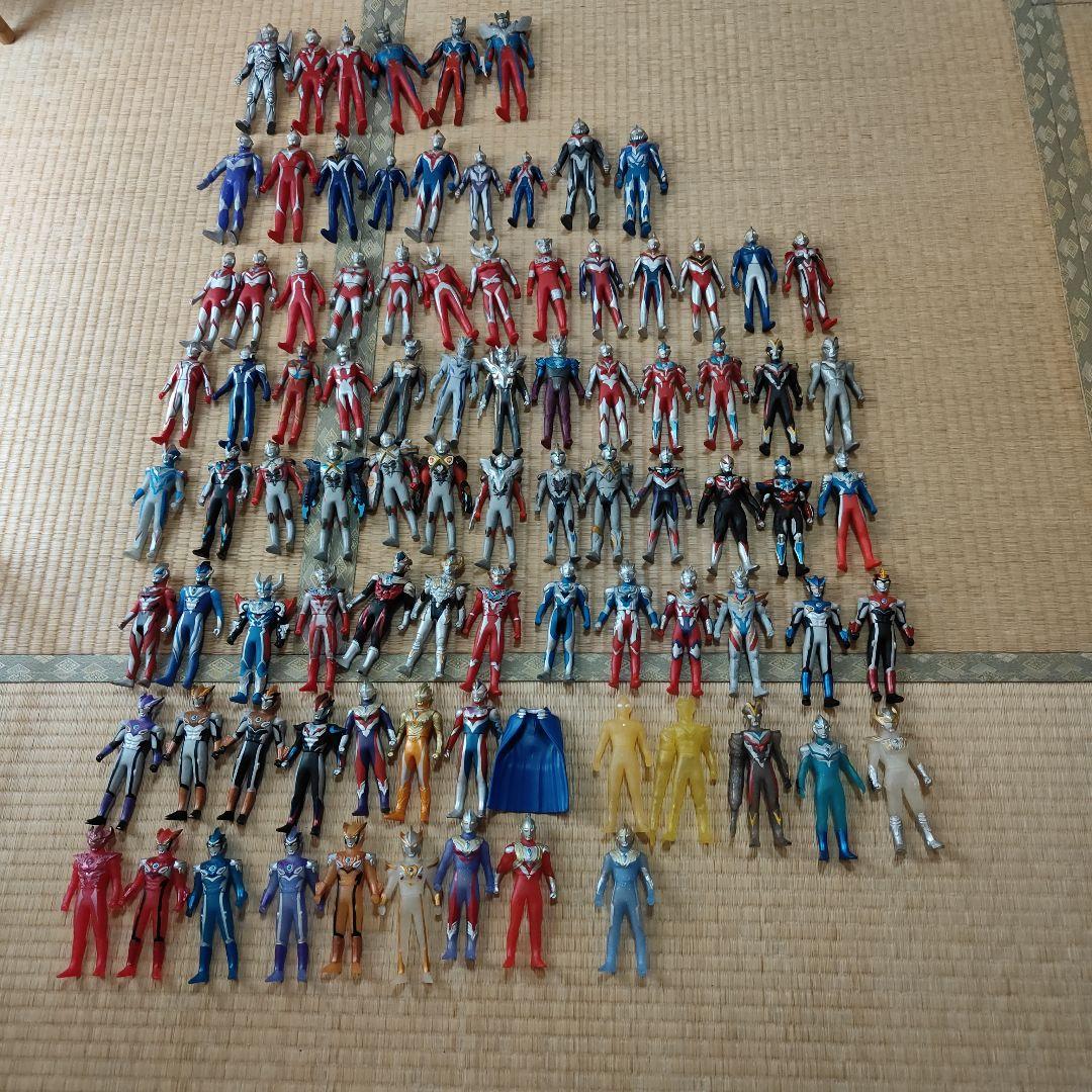 ウルトラマンフィギュアセット 約80体