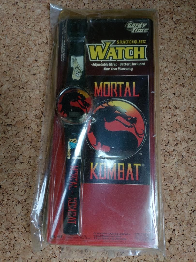■モータルコンバット トイウォッチ ビンテージトイ 未開封