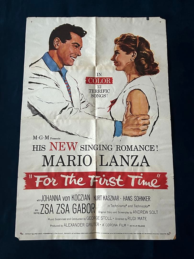 初めて　USオリジナル映画ポスター