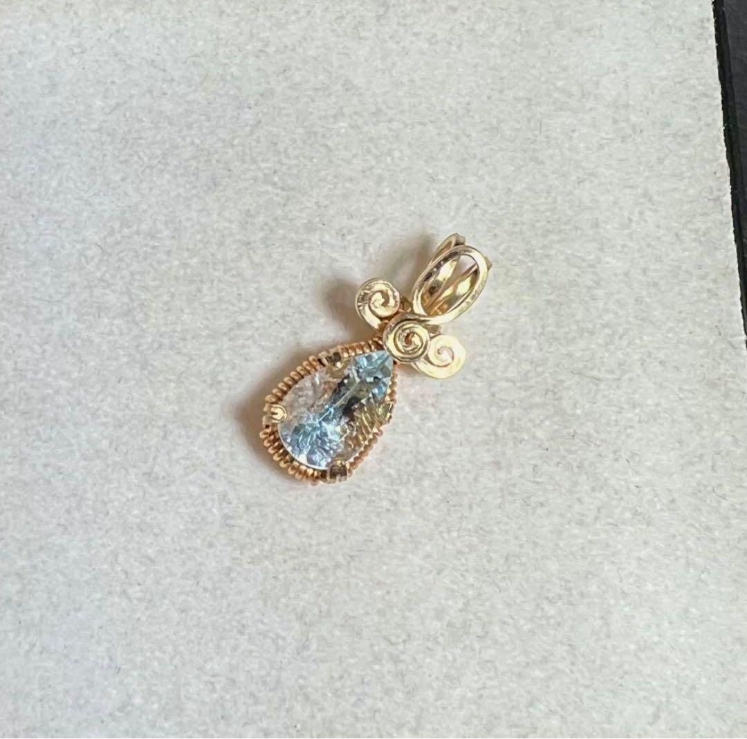 【☆ よとぽん ☆様】 アクアマリン・タンザナイト＆スフェーン　ペンダントトップ