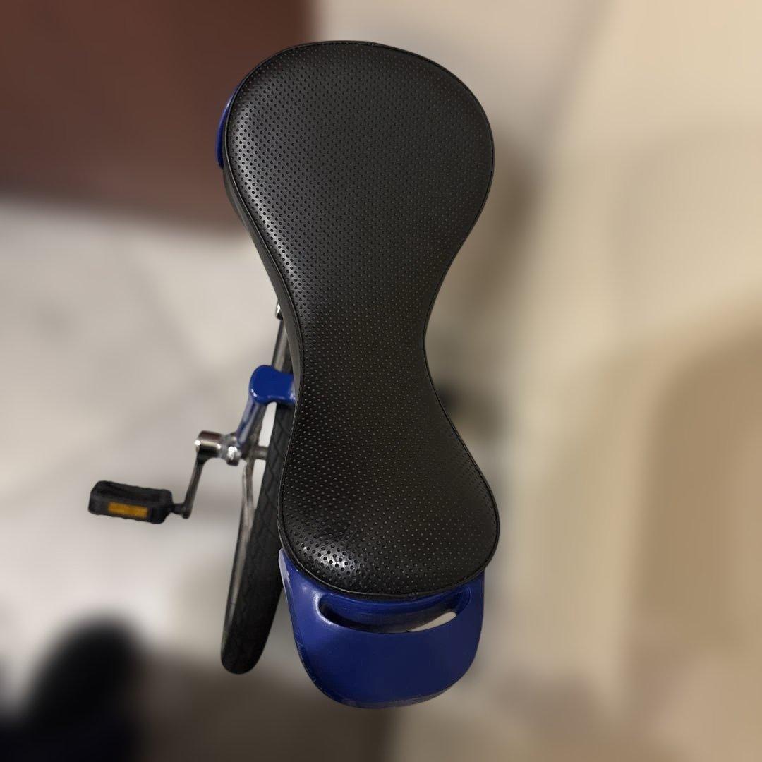 BRIDGESTONE 一輪車 20インチ 青　スピンズ