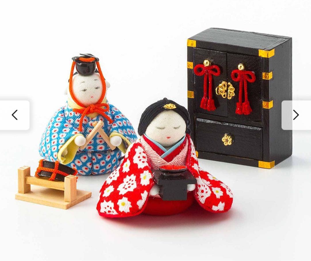 おひなさまミニチュアの会6回コンプリート