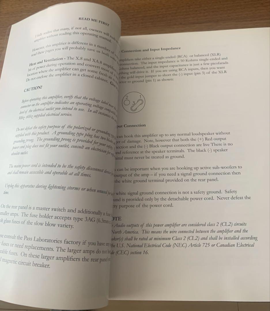 【美品】PASS Labs XA30.8 主力ハイパワーアンプ