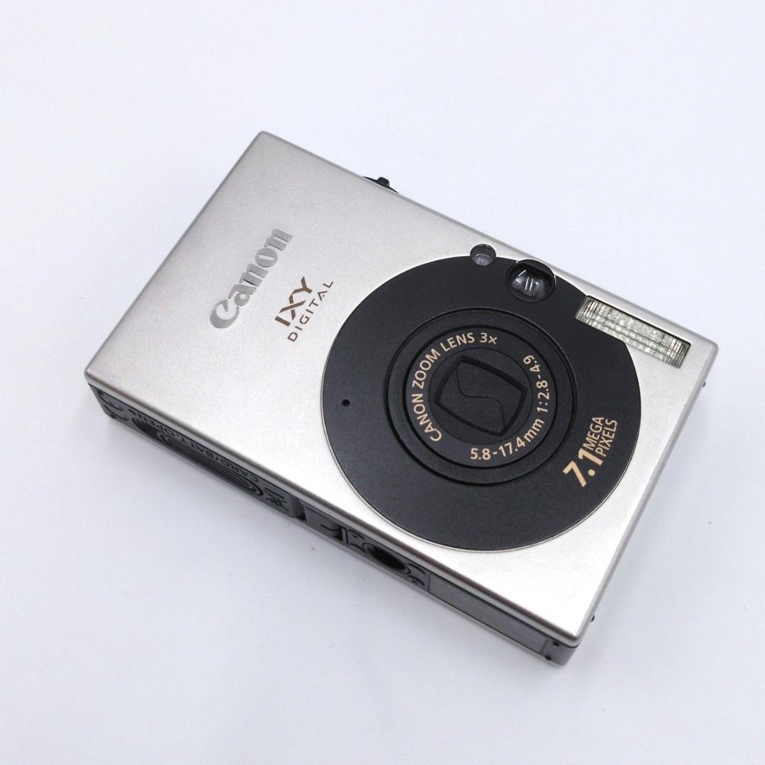 Canon IXY 10 シルバー コンパクトデジタルカメラ オールドコンデジ
