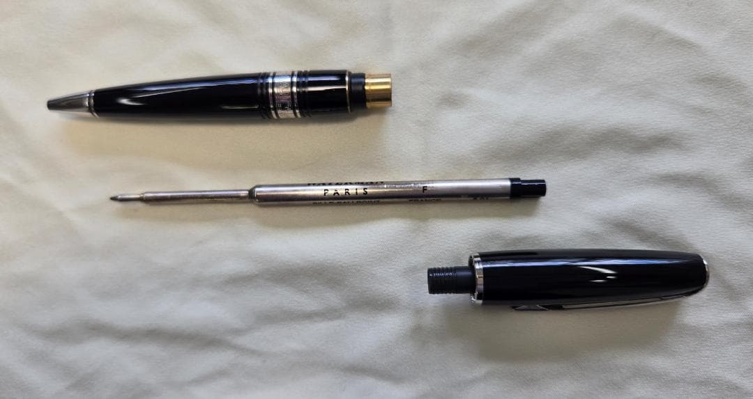 【人気】【希少】ウォーターマン　チャールストン　シルバー　ボールペン